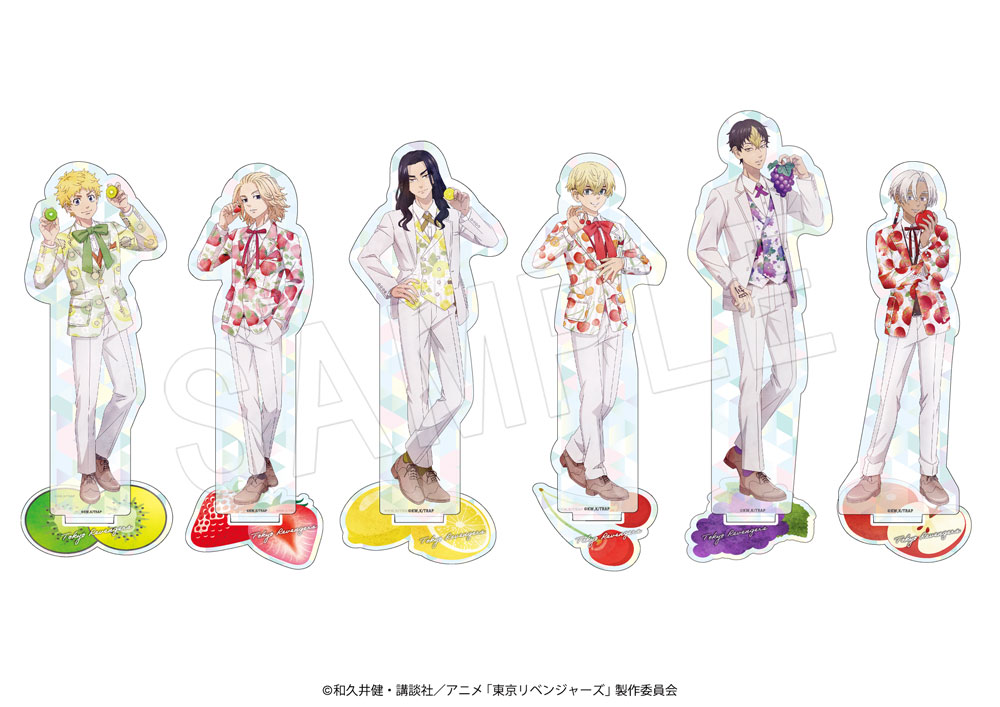 Holographic Acrylic Stand Figures (6 types): ¥1,980 each
