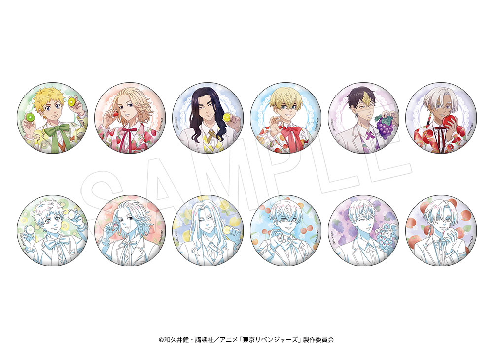 Trading Holographic Can Badges (12 types): ¥550 each / ¥6,600 per box