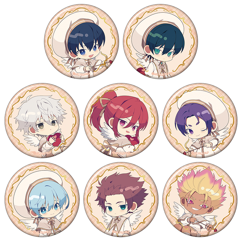 Foil-Stamped Character Badge Collection