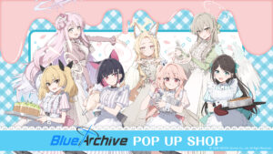 Blue Archive POP UP SHOP Goes Global: 15 Venues in 6 Countries, New Kei Hayashi Art & Exclusive Bonus