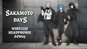 “SAKAMOTO DAYS” Voice-Line Headphones Pre-Orders via ONKYO DIRECT Feb 13