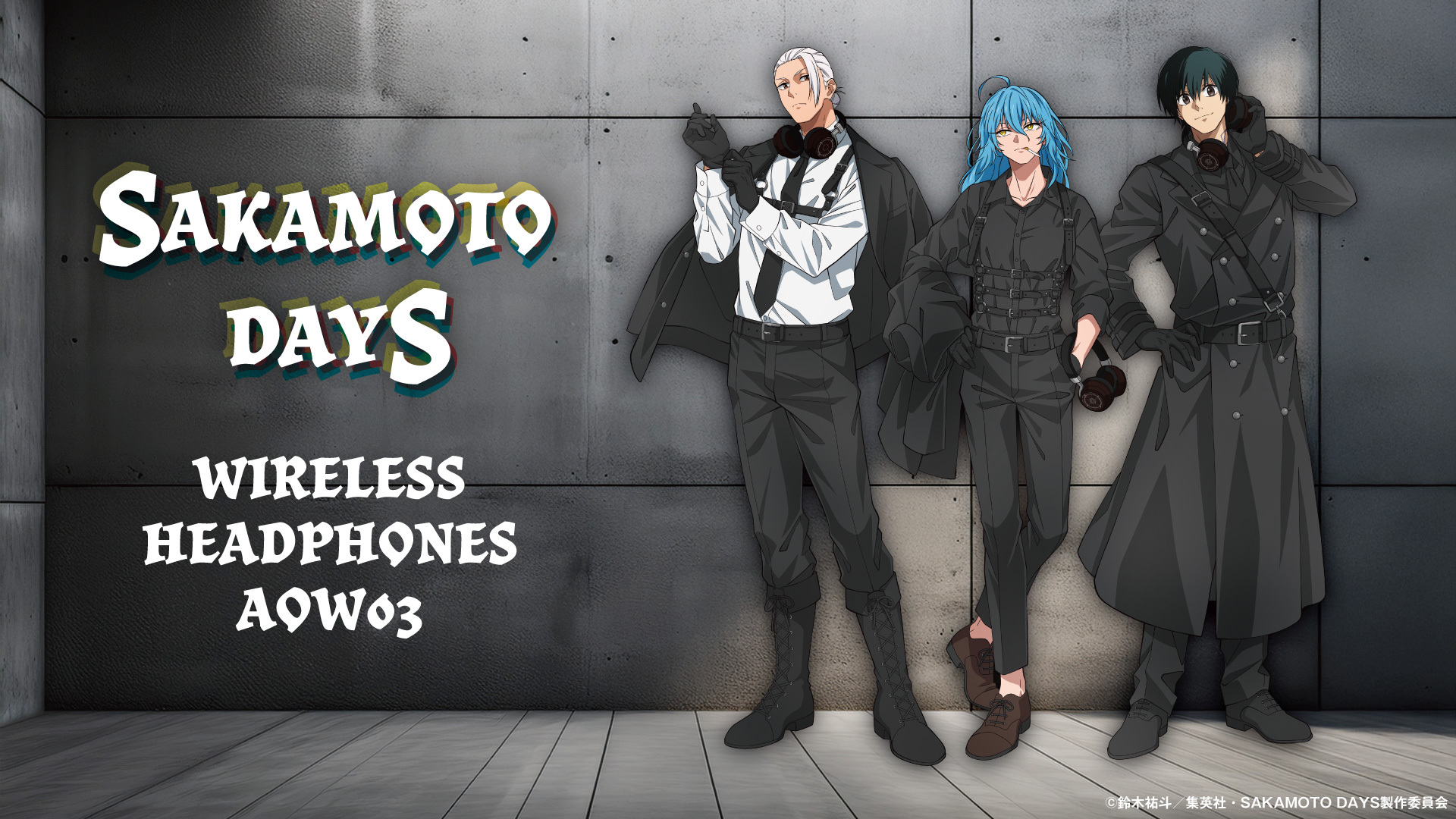 “SAKAMOTO DAYS” Voice-Line Headphones Pre-Orders via ONKYO DIRECT Feb 13